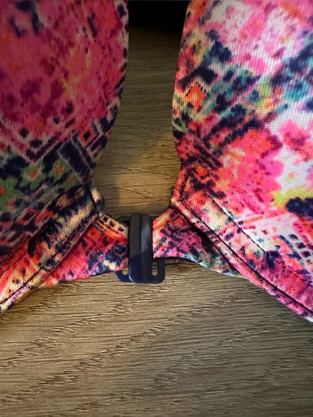 Victoria's Secret Very Sexy Push Up Pink Floral Strappy-Back Bra 36D - Picture 5 of 6